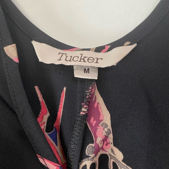 Tucker Silk Deer Print Blouse - Picture 3 of 6